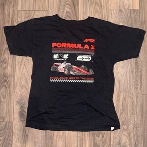 Formula 1 Black Graphic Tee